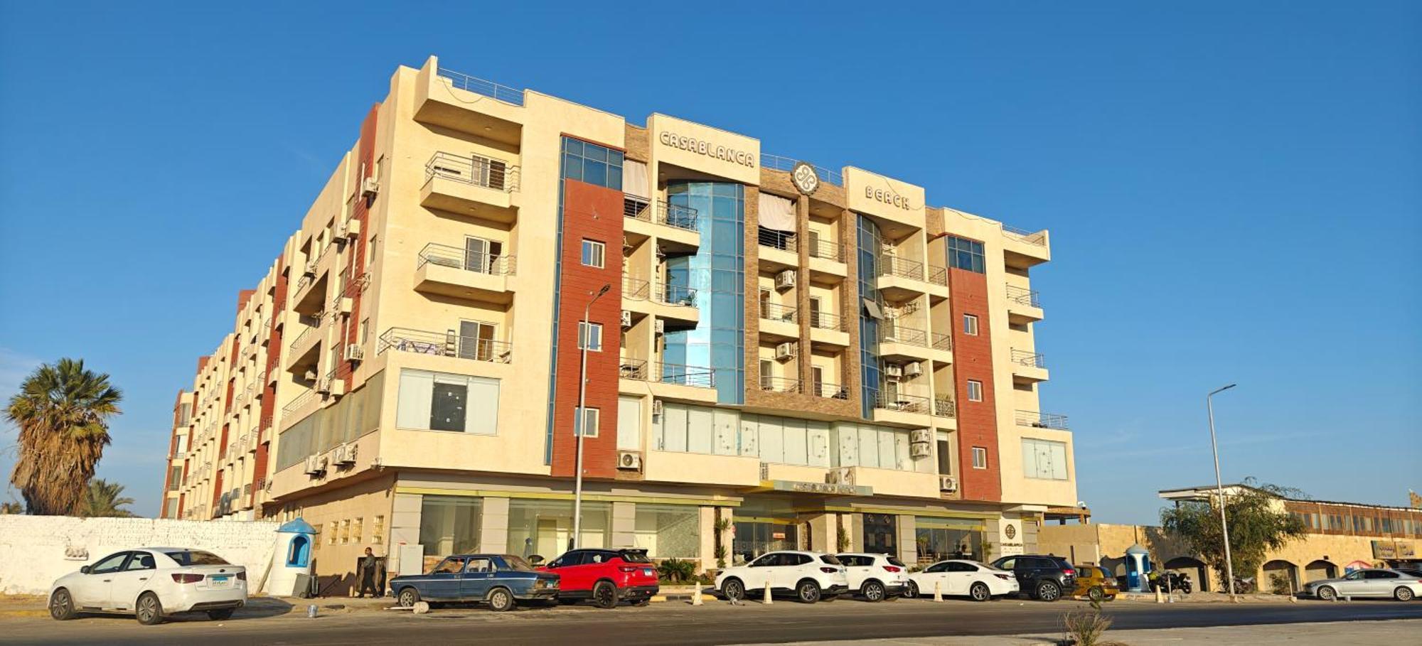 Casablanca Beach Direct Sea View Tow Bedroom Apartment ฮูร์กาดา ห้อง รูปภาพ