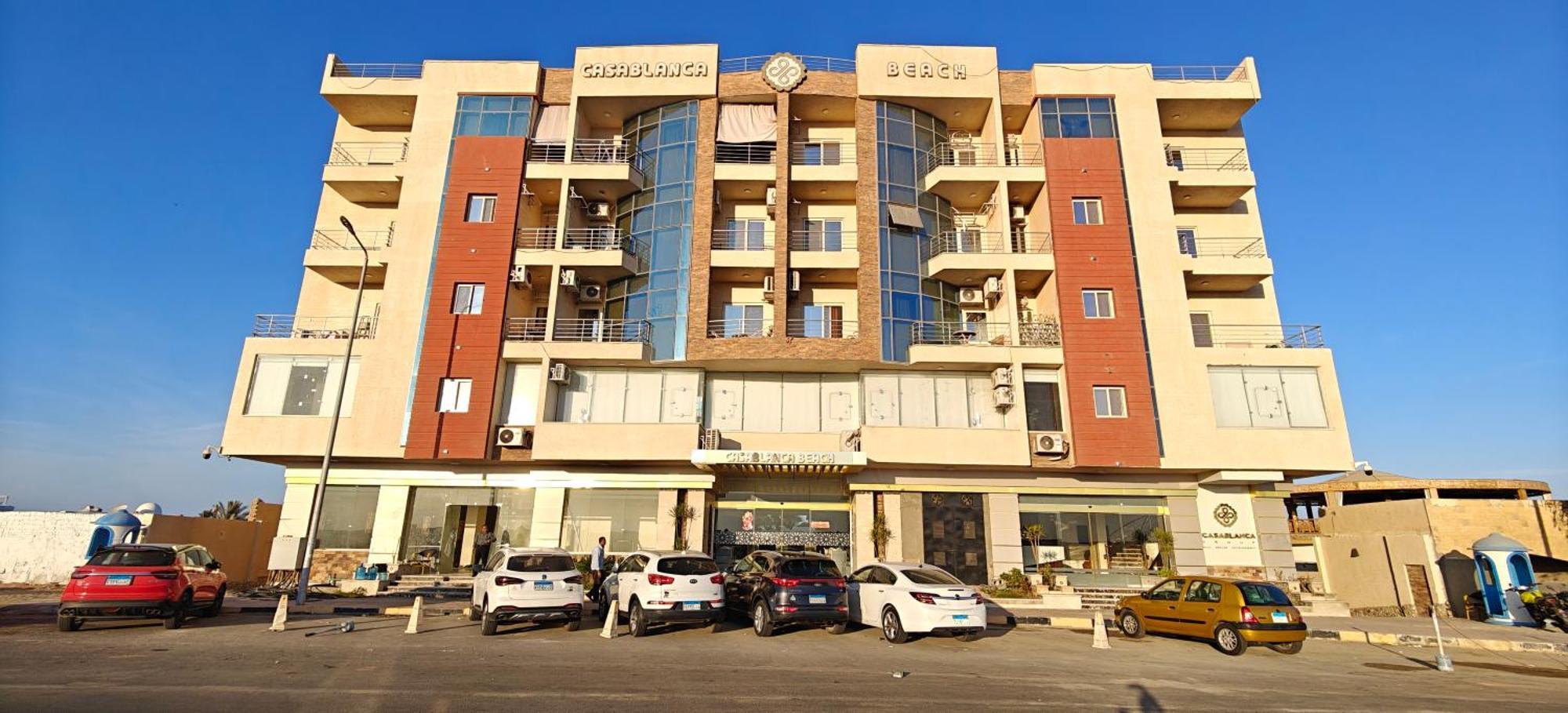 Casablanca Beach Direct Sea View Tow Bedroom Apartment ฮูร์กาดา ห้อง รูปภาพ