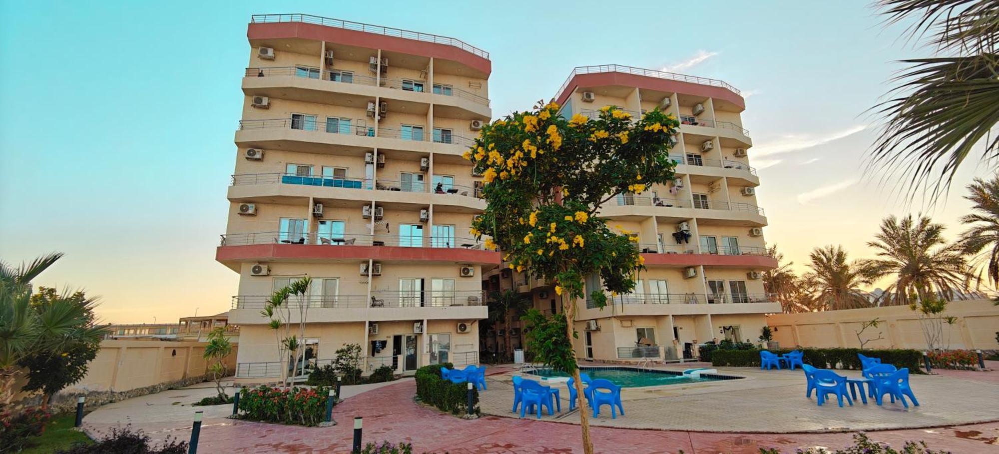 Casablanca Beach Direct Sea View Tow Bedroom Apartment ฮูร์กาดา ห้อง รูปภาพ