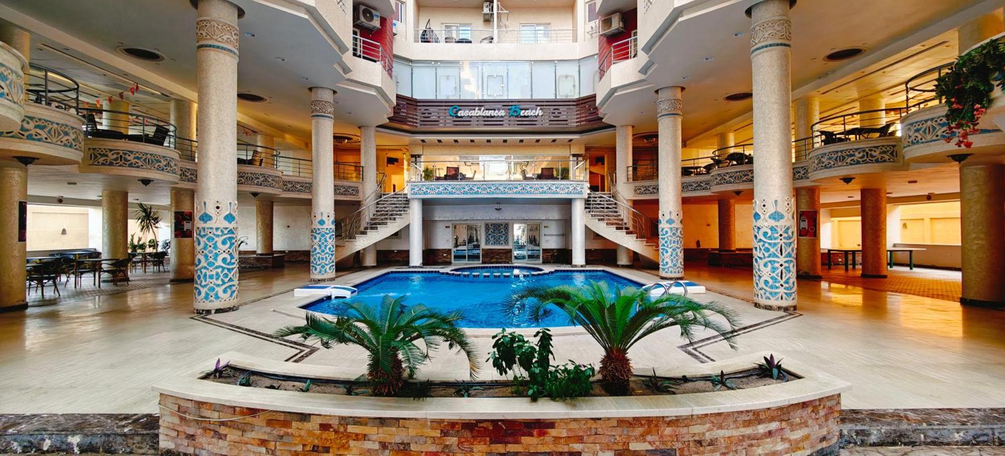 Casablanca Beach Direct Sea View Tow Bedroom Apartment ฮูร์กาดา ห้อง รูปภาพ